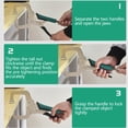 thumbnail image 3 of Tizuqe Heavy Duty Locking Clamps Quick Release Clamp Pliers Adjustable Screws Suitable For Woodworking Welding Hand Repair Tool, 3 of 12