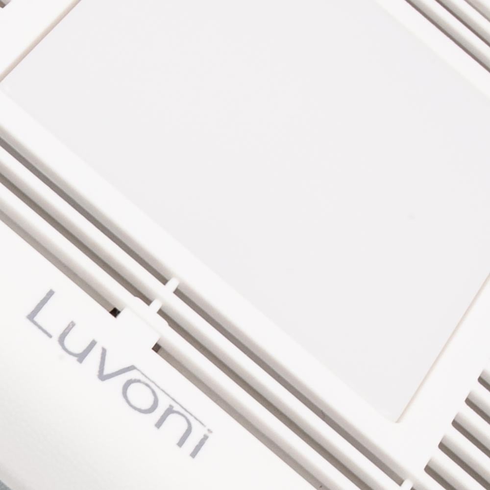 Luvoni 70 CFM Bathroom Exhaust Fan, 2 Sones Quiet Operation, Built-in LED Light, Ceiling Mounted