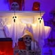 thumbnail image 3 of Qarigey Decoración de fiesta de Halloween, luces LED de tafetán de poliéster suave, larga vida útil, accesorios de decoración de Halloween Disfraces de disfraces blanco, 3 of 6