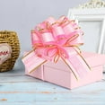 thumbnail image 6 of 10 PCS Large Pull Bow Gift Wrapping Bows, Pull Bow with Ribbon for Wedding Gift Baskets, Party Gift Wrap Bows, Presents Decorating Bows Pink, 6 of 7