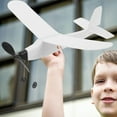 thumbnail image 2 of MasteelfCA Rubber Band Airplane Outdoor Sports Flying Glider Models Interesting Kids Toy Random Color, 2 of 7