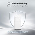 thumbnail image 6 of Hisense 5000 Btu (5000 Btu DOE) 150 Sq ft Portable Air Conditioners, White, 6 of 12