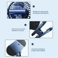 thumbnail image 3 of Ovzne Clip on Fan,Stroller Fan Personal Desktop Portable USB Rechargeable Battery Powered Small Fan for Office Dorm Bedroom Stroller Dormitory Desk Lamp Fan Blue, 3 of 7