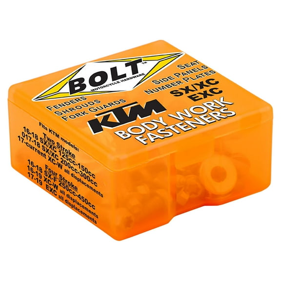 Bolt Full Plastics Fastener Kit For KTM 250 XC-F 2019-2022