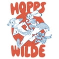 thumbnail image 2 of Girls Zootopia 2 Judy Hopps and Nick Wilde Running Friends T Shirt, 2 of 4