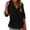 Black, variant on Oplxuo Women's Beach Cover Up Hoodies Sweatshirt Long Sleeve V Neck Pocketed Hooded Shirt Top