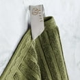 thumbnail image 4 of Superior Ribbed Cotton Ultra-Absorbent 4-Piece Sage Bath Towel Set, 4 of 7