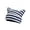 Blue Gray, variant on Women Girls Cat Ear Beanie Striped Crochet Hat Vintage Cable Knit Beanies Fox Hat Slouchy Cap Fashion Accessories, White Black