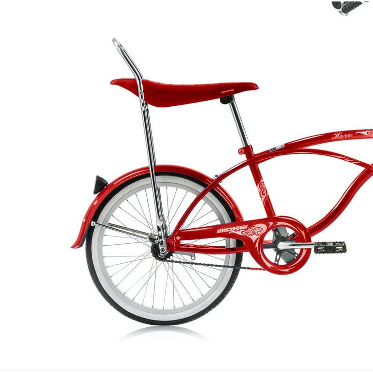 Red banana seat bike hotsell