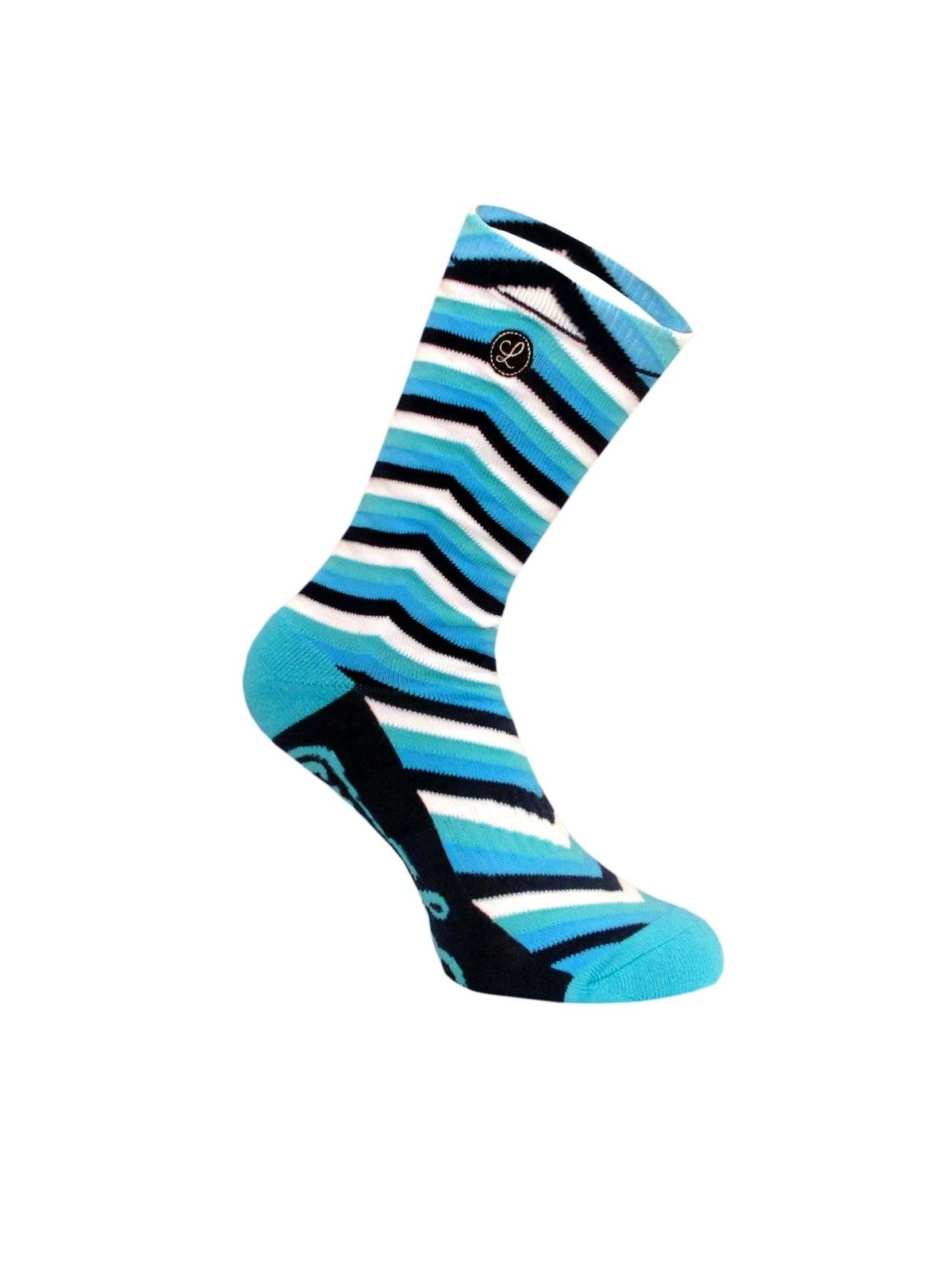 Legends Sock Company Lifestyle Knits Chevys Blue Crew Socks