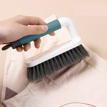 

PRINxy Long Handled Laundry Brush Soft Bristled Shoe Brush Household Multifunctional Shoe Washing Tool That Does Not Harm Shoes Green