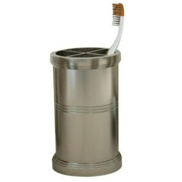 Tatara Group DR4H Dual Ridge Collection Toothbrush Holder - Brushed Nicke