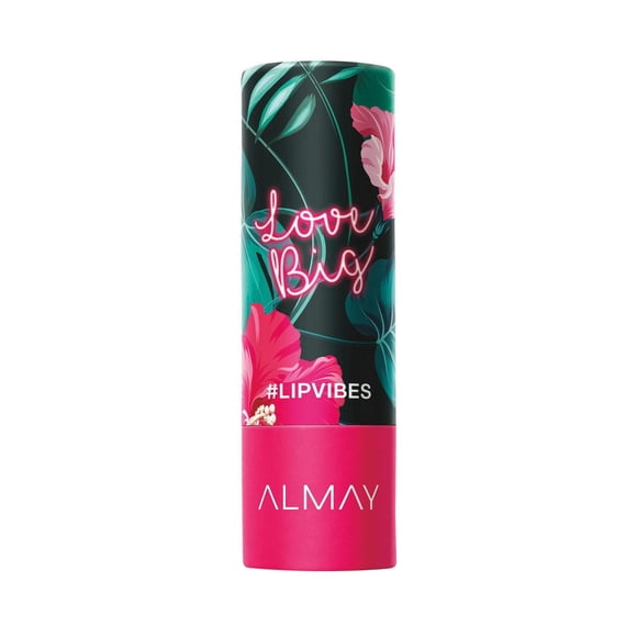 Almay Lip Vibes Hypoallergenic Cream Lipstick with Shea Butter, 1 Lipstick