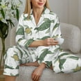thumbnail image 4 of Wukai Cute Turtle Print Women's Pajama Set - Soft Long Sleeve Sleepwear for Comfort and Style-XX-Large, 4 of 9