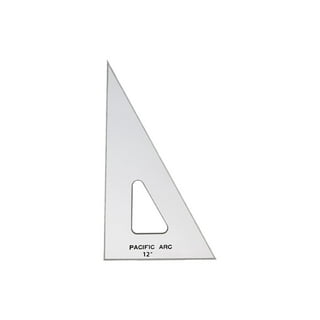 Triangle Ruler Square Set 30/60, 45/90 Degrees 27cm Triangle Rafter Angle  Ruler 2 Pack