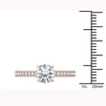 thumbnail image 5 of 1 Carat T.W. Diamond Classic 14kt Rose Gold Engagement Ring, 5 of 5