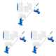 thumbnail image 1 of Limpiador Piscina Aspiradora Kit de herramientas de limpieza portátil Estanque Fuente Cepillo, 1 of 6
