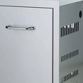 thumbnail image 2 of Bull Outdoor Products Slide Out Stainless Steel Trash Propane Storage Drawer, 2 of 5