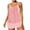 Pink, variant on Wyobmus Womens Plus Size Swimsuits Modest 2 Piece Bathing Suits Lace Eyelet Criss Cross Tankini Tops With Boyshorts D-Pink