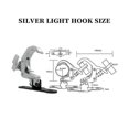 thumbnail image 1 of 1Pair Aluminum Stage Light Hook Beam Moving Head Light Truss Clip Safety Load 150KG for DJ Disco St, 1 of 5