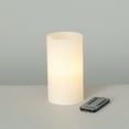 thumbnail image 3 of 6" Vance Kitira Melon White Timber LED Glow Candle, 3 of 5