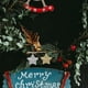 thumbnail image 4 of 60 estrellas brillantes para árbol de Navidad: Adornos colgantes de estrellas de cinco puntas brillantes para árbol de Navidad - Adorno navideño colgante dorado y plateado, 4 of 7