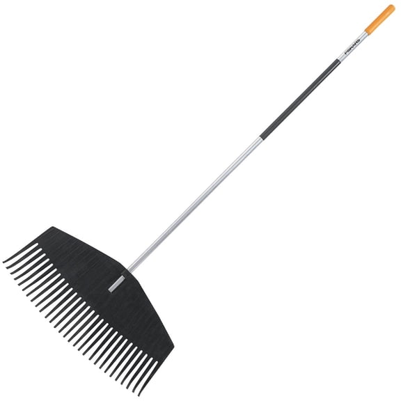 Fiskars Leaf Rake - 24 In Head, 67 In Handle - Multicolor