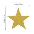 thumbnail image 2 of MLINS  30 Pcs Star Shape Paper Cut Outs Metallic Cutouts Five-pointed Hand Paper-cut, 2 of 8