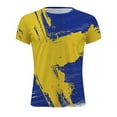 thumbnail image 4 of NECHOLOGY Mens T-Shirts Big And Tall T Shirts for Men Men Summer Outdoor Printed Short Sleeve T Shirt Crew Neck Man Shirts for Men Yellow X-Large, 4 of 5