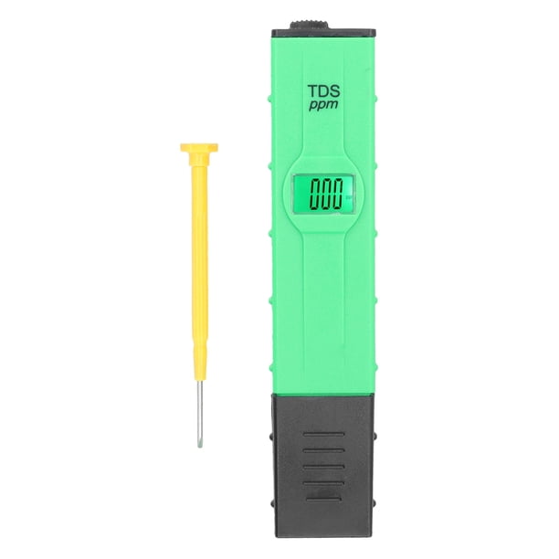 Medidor de TDS digital LCD con compensación automática de temperatura ATC Pantalla retroiluminada Comprobador de TDS para agua