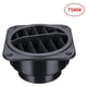 thumbnail image 3 of Accesorio de Calentador de Coche Ventilador de 75mm/60mm Salida de Aire Calefacción Auxiliar ANGGREK Color Negro, 3 of 8