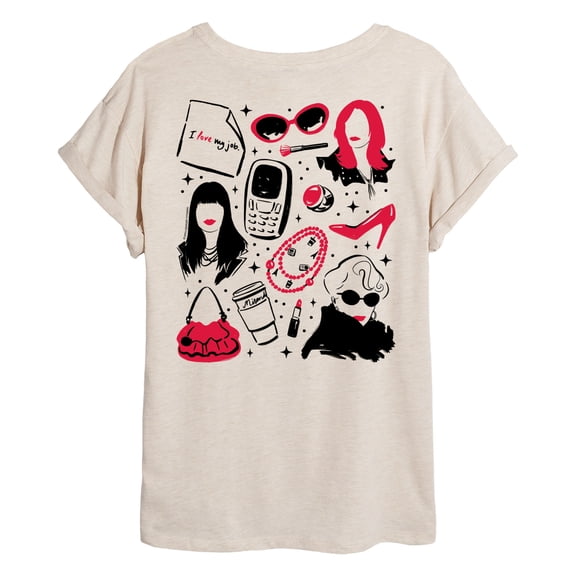 The Devil Wears Prada - Icon Grid - Women's Oversized Graphic T-Shirt