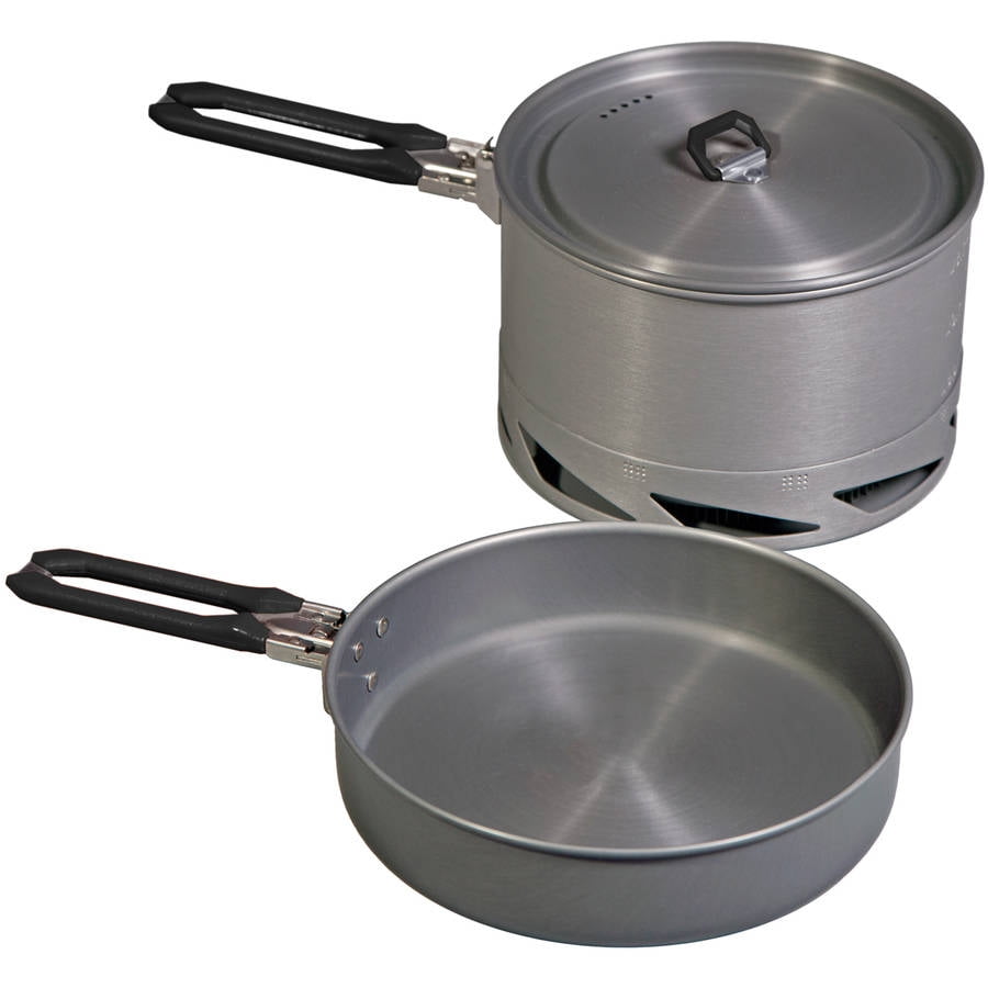 5Pc Camping Cook Set Silver Colour