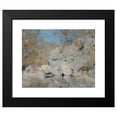 thumbnail image 2 of Tom Roberts 24x20 Black Modern Framed Museum Art Print Titled - In a Corner on the Macintyre, 2 of 5