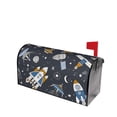 thumbnail image 3 of Gaeub Space Cars Waterproof and Sunproof Mailbox Protective Cover Magnetic Mailbox Protrective Cover for Outdoor Home Garden Decor - 21x18 in, 3 of 9
