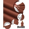 thumbnail image 3 of Ekouaer Two Piece Sets for Women Summer 2026 Lounge Sets Matching Outfits | Short Sleeve Ribbed Summer Sets 2 Piece Vacation Outfits Beach Short Sets Cruise Outfits Airport Travel Clothing with Pocke, 3 of 4