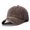 Brown, variant on HNMKIU Classic Washed Unisex Baseball Cap Adjustable Casual Hat for Youth and Adults Grey,One Size