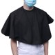 thumbnail image 3 of Impermeable Wai Cloth Peluquería Capa Delantal de corte de pelo Capa práctica Negro, 3 of 5