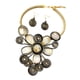 thumbnail image 3 of Conjunto de collares y pendientes, conjunto de joyería con colgante, gargantilla artesanal de moda, collar, aretes, conjunto para cumpleaños, graduaci, 3 of 8
