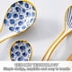 thumbnail image 3 of Juego de 2 cucharas de sopa de cerámica, cucharas de sopa de porcelana, juegos de mango largo para fideos, arroz, bola de masa Wonton, 3 of 5