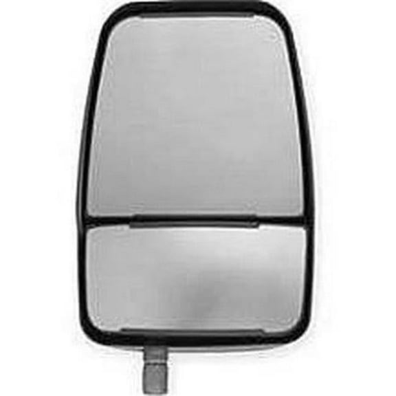 Deluxe Right Side Mirror Head with Heated & Remote - Black