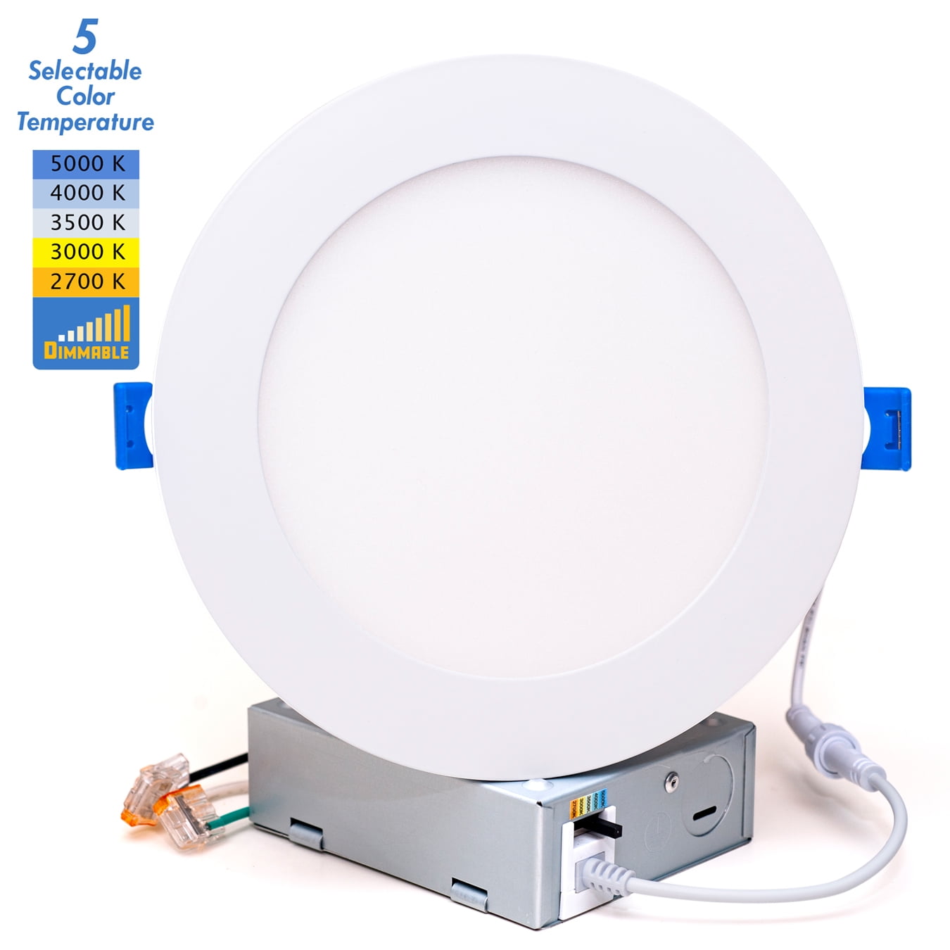 MW Lighting 6 Inch Canless 5CCT Color Temperature Selectable UltraSlim