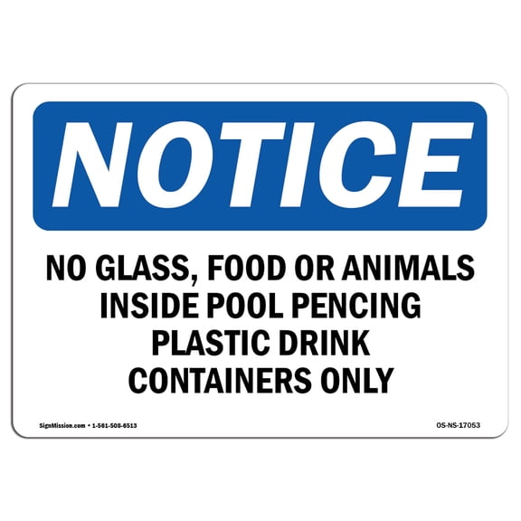 OSHA Notice Sign - Policies Regulation | Decal | Protect Your Business, Construction Site, Warehouse & Shop Area | Made in the USA