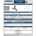 thumbnail image 3 of Llave Individual Con Rosca Para Manguera Cromo Urrea 19cr Urrea 19CR, 3 of 3