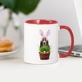 thumbnail image 3 of CafePress - Easter Basset Hound Mug - 11 oz Ceramic Mug - Novelty Coffee Tea Cup, 3 of 4