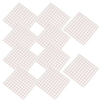 LOLIPPYY Area Measuring Sheets for Mathematics Use Easy to Use Plastic Material Square Grid Multi Color