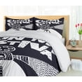thumbnail image 5 of Ambesonne Cinema Festival Duvet Cover Set, Movie Camera Design, 2-Calking, Dark Violet Blue White, 5 of 6