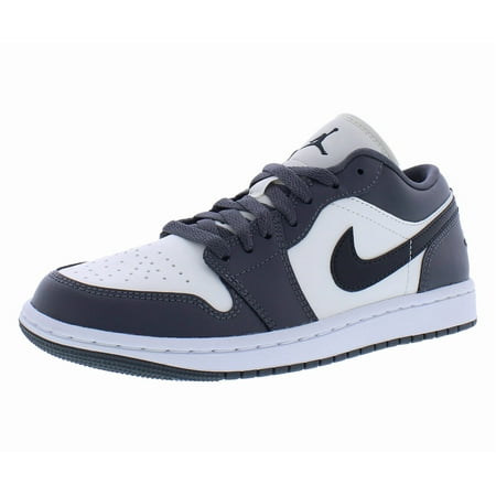 Nike Air Jordan 1 Low Womens Shoes Size 10, Color: Sail/Off Noir/Dark Grey/White