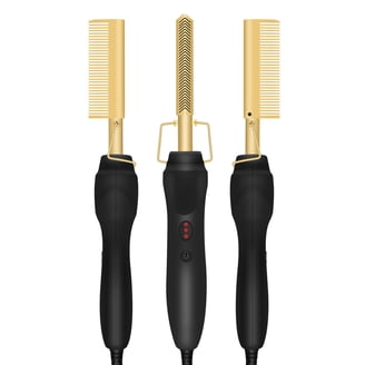 Hot Comb Hair Straightener for Natural Black Hair and Lace Front Wigs - Amazon.com : Dolahair Electric Hot Comb for Wigs Hair  main image 4