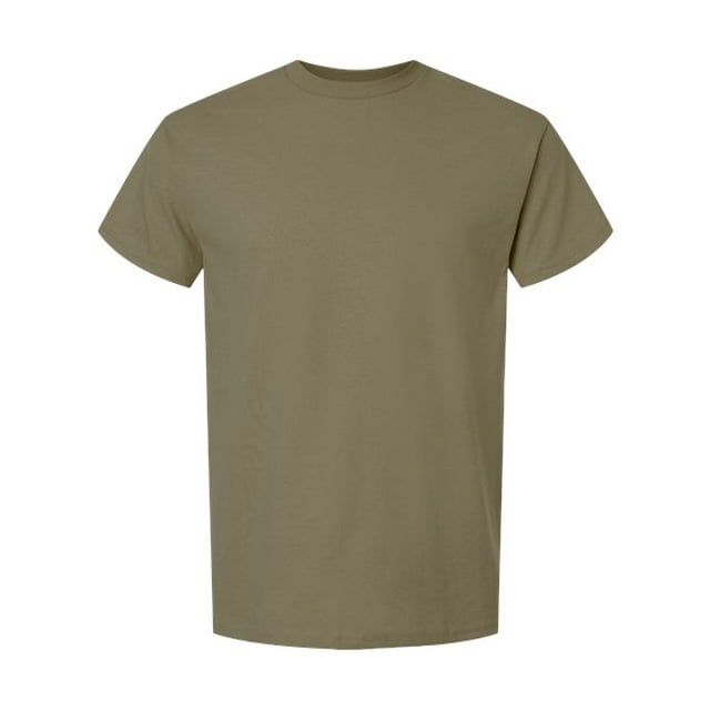 Gildan Mens Ultra Cotton T-Shirt, 3XL, Prairie Dust